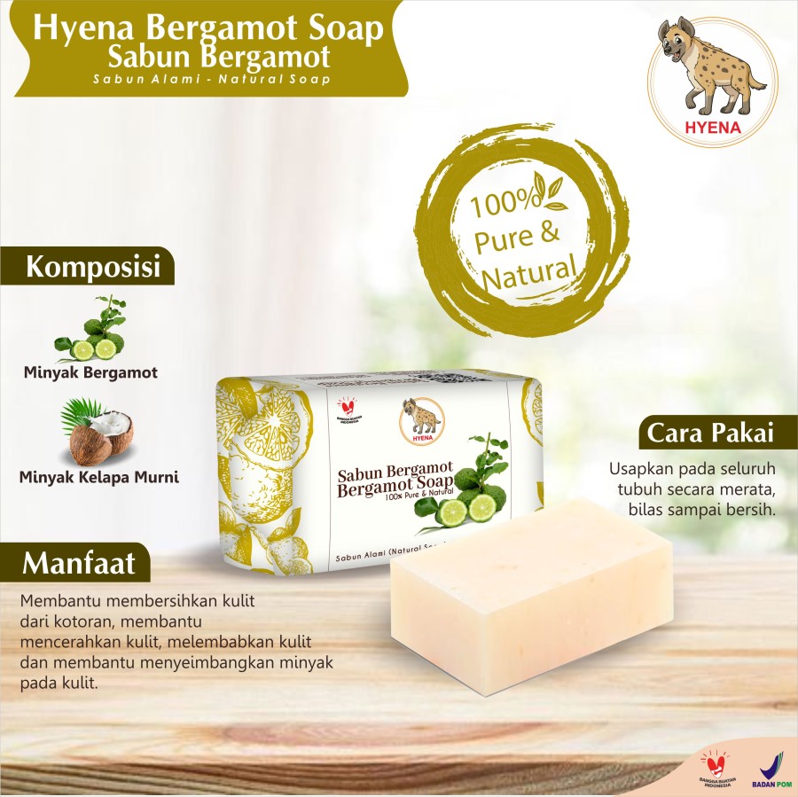 Sabun Bergamot Alami / Bergamot Natural Soap - Image 2