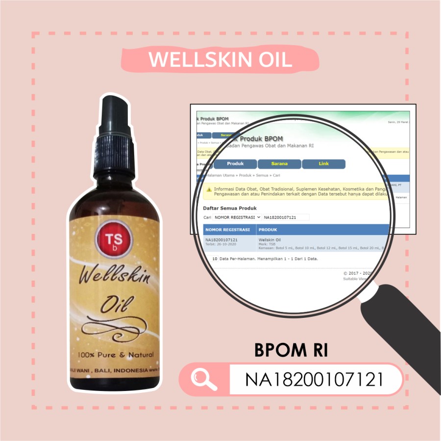 Wellskin Oil Minyak Rubella ( Cacar Air) - Image 3