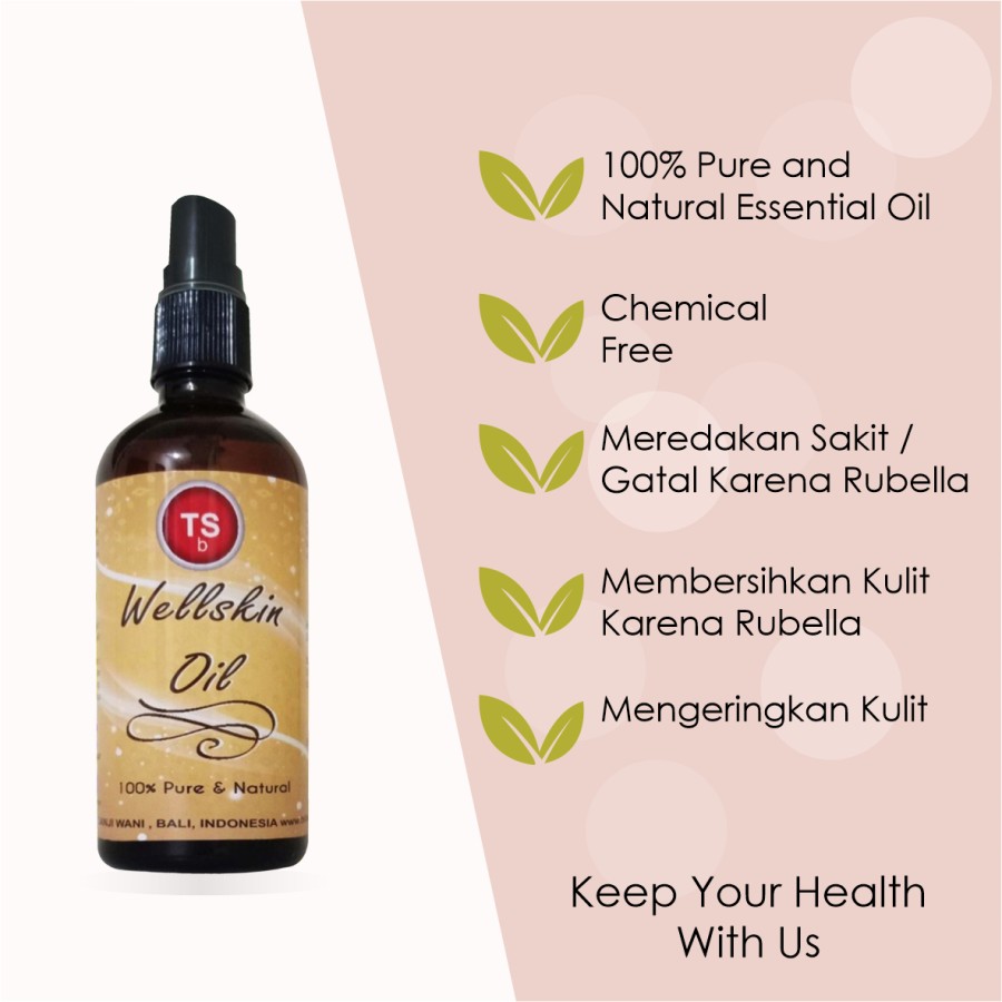 Wellskin Oil Minyak Rubella ( Cacar Air) - Image 2