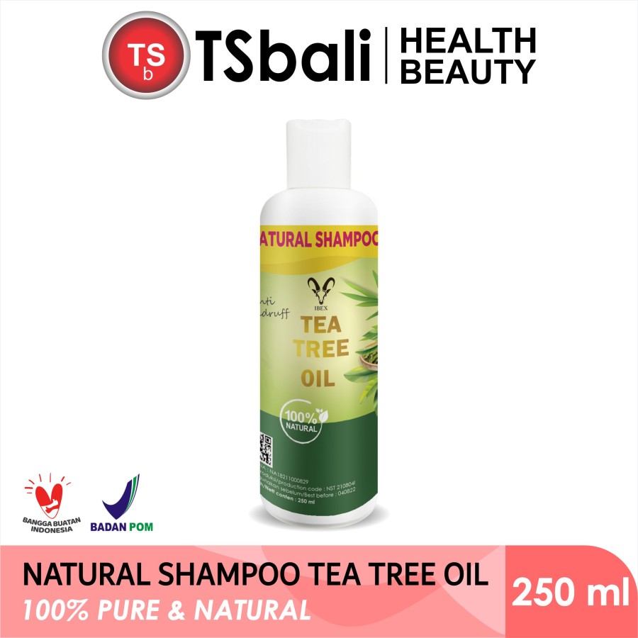 Natural Shampoo Anti Dandruff Tea Tree Oil