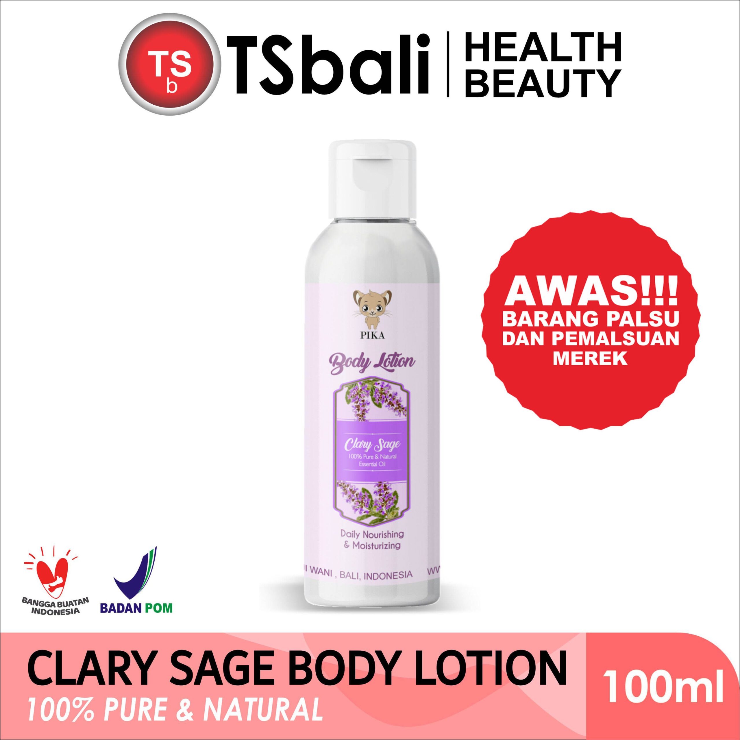 Clary Sage Body Lotion Oil