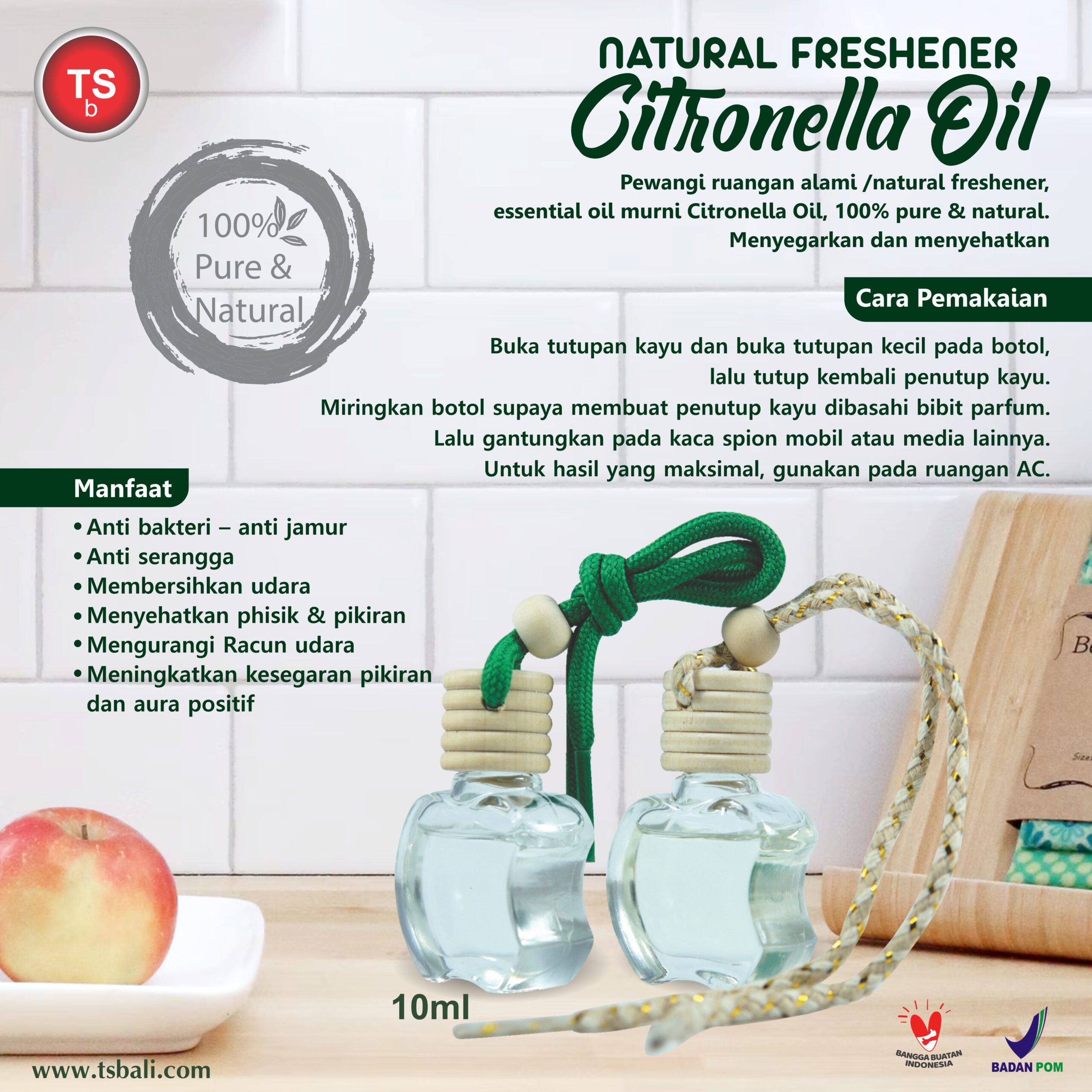 Essential Oil / Pewangi Ruangan Alami - Citronella Oil - Image 2