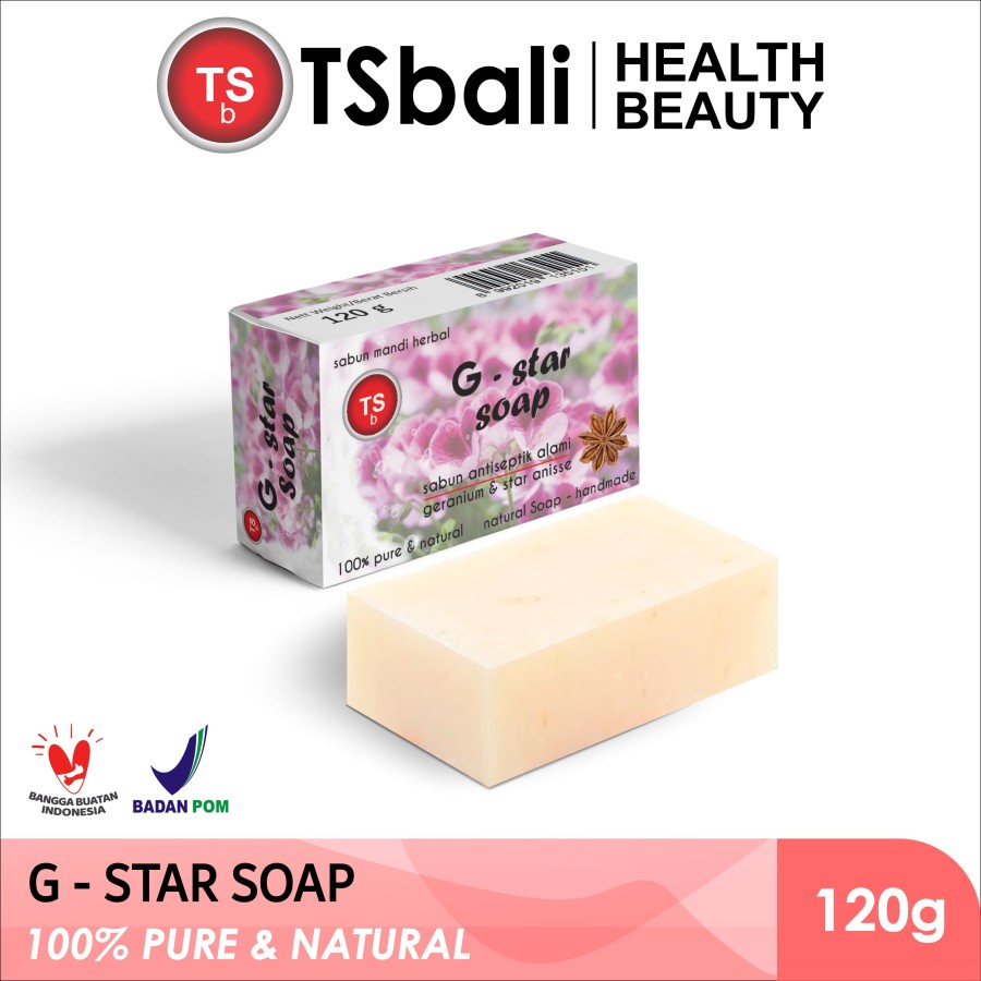 G-Star Geranium Staranise Homemade Natural Soap - Image 3