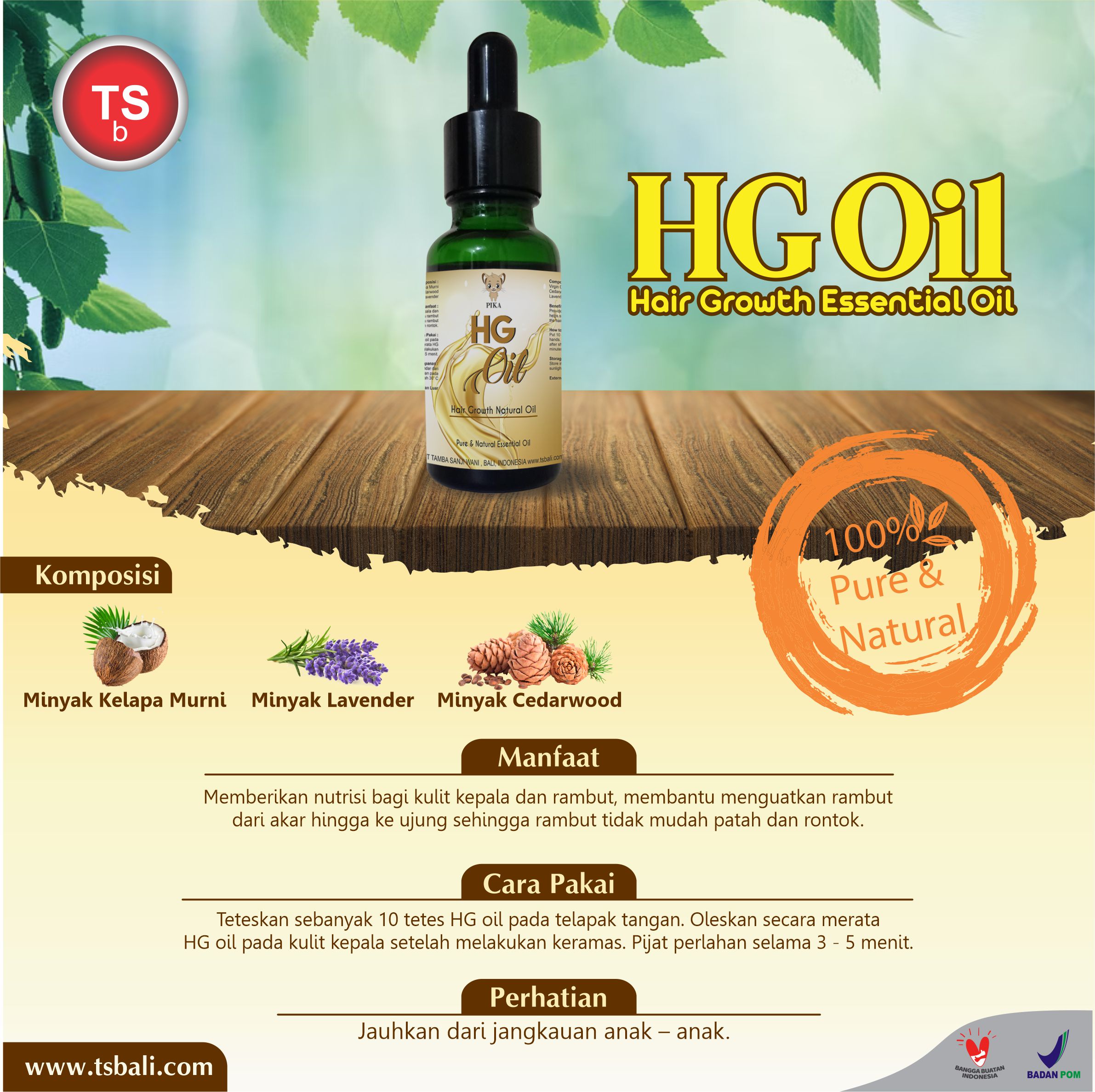 Hair Growth / HG Oil - Image 2