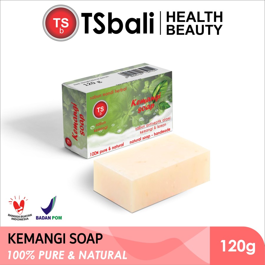 Basil Oil Natural Bar Soap - Image 3