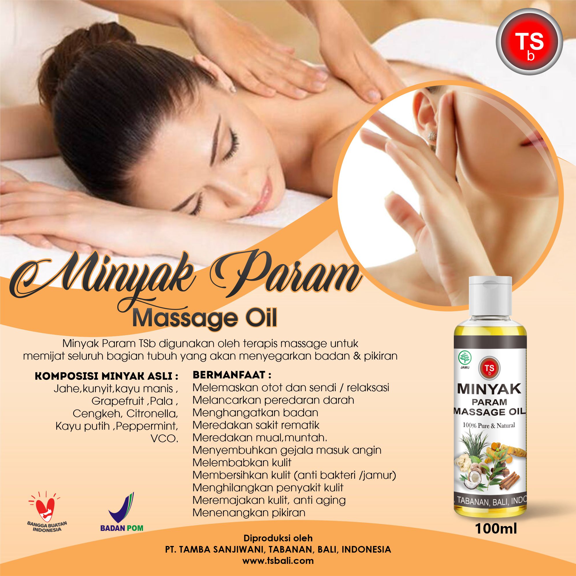 Massage Oil / Minyak Param - Image 2