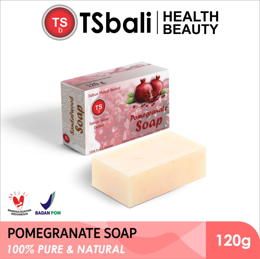 Pomegranate Homemade Natural Soap - Image 3