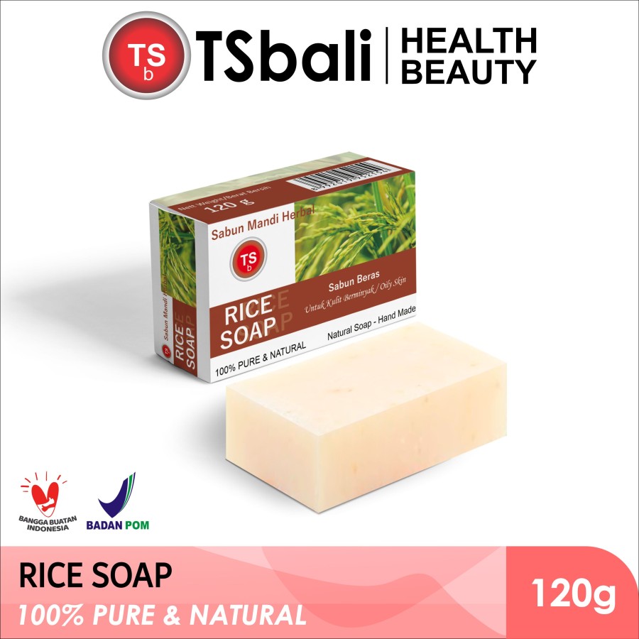 Rice Homemade Natural Soap - Image 3