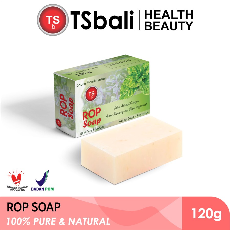 ROP Rosemary Peppermint Homemade Natural Soap - Image 3