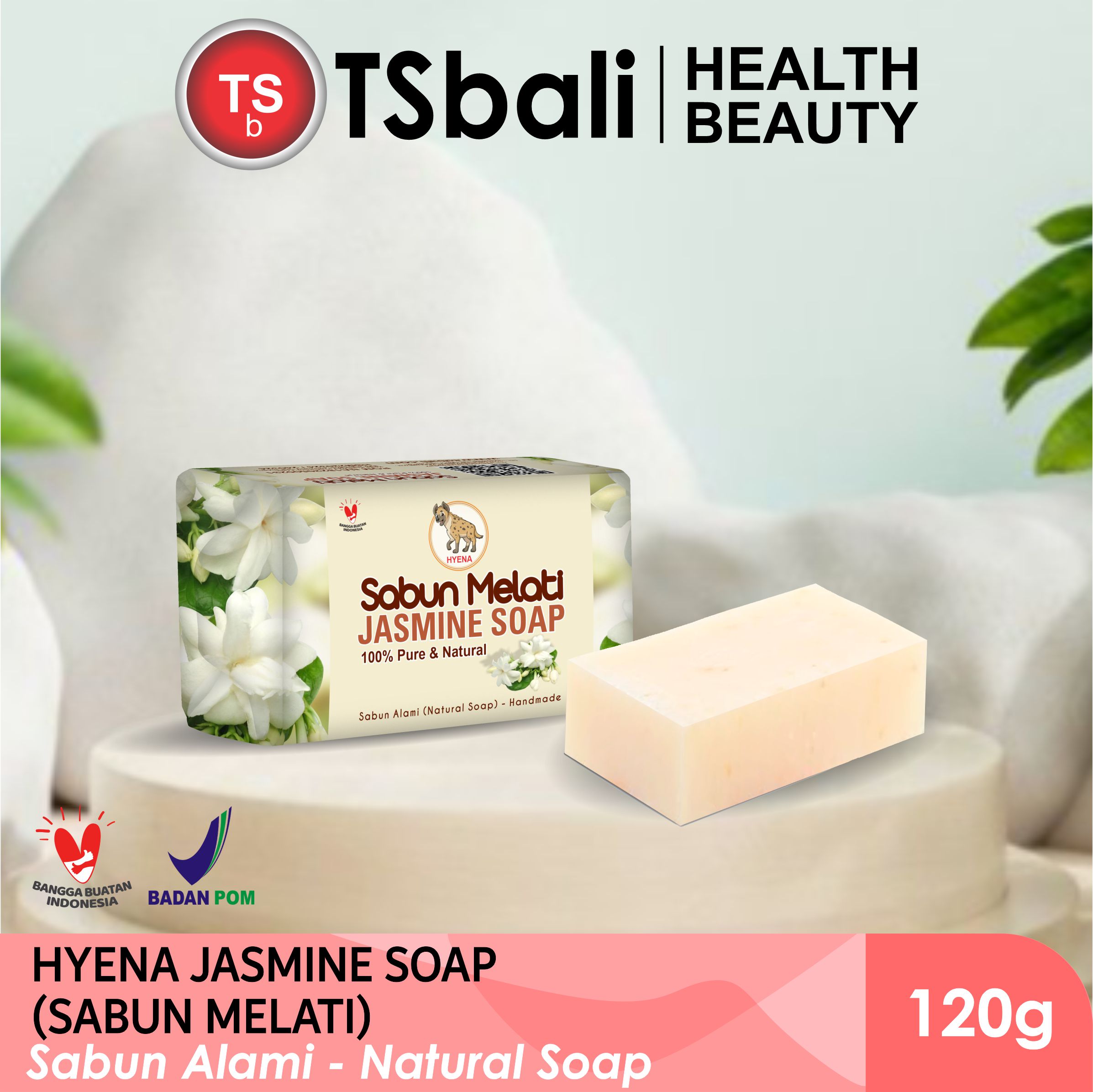 Sabun Melati Alami Jasmine Natural Soap