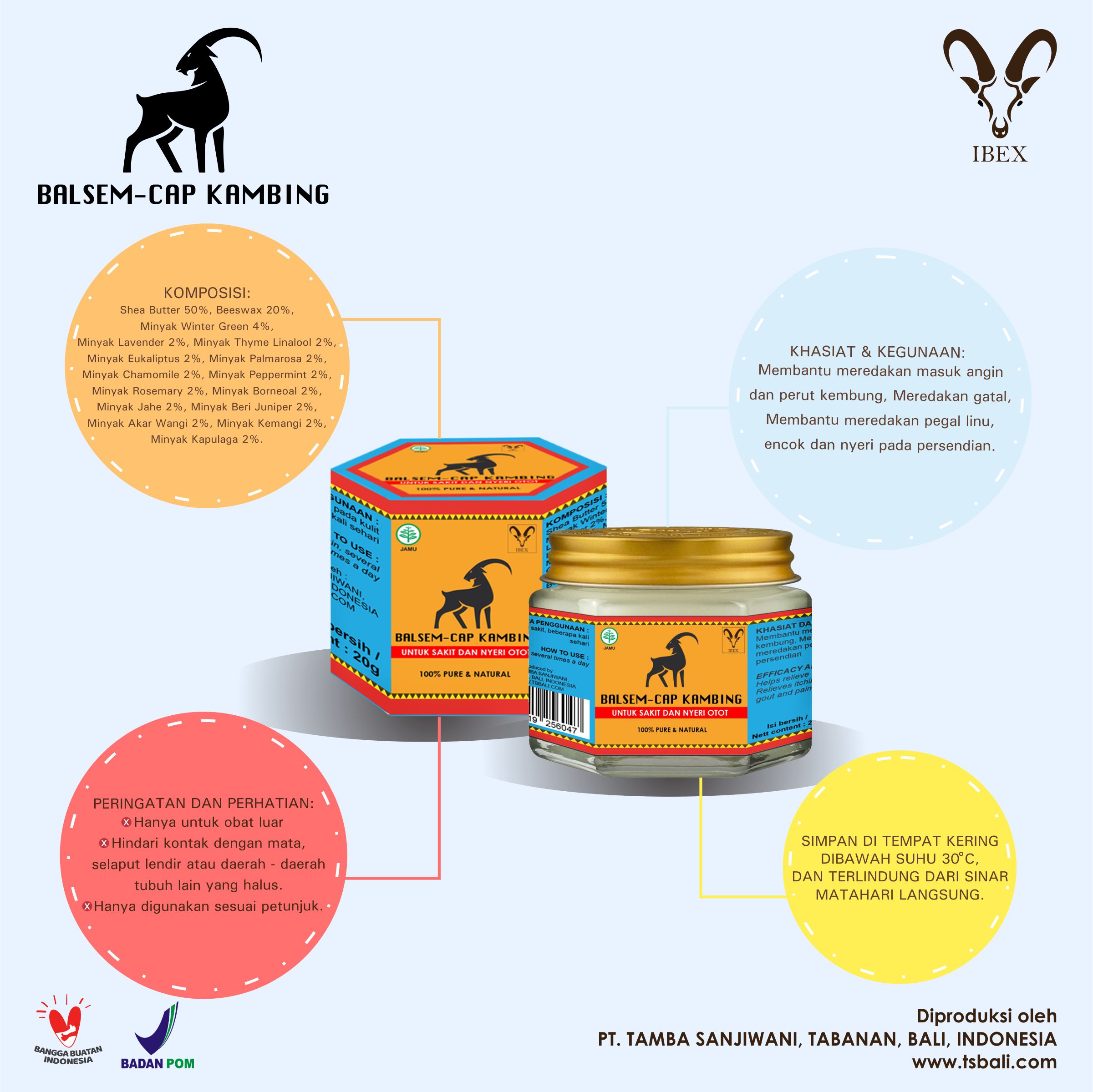 Balsem-Cap Kambing / Goat-Stamp Balm - Image 3
