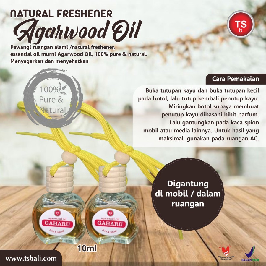 TSb Natural Freshner Agarwood 10ml - Image 2