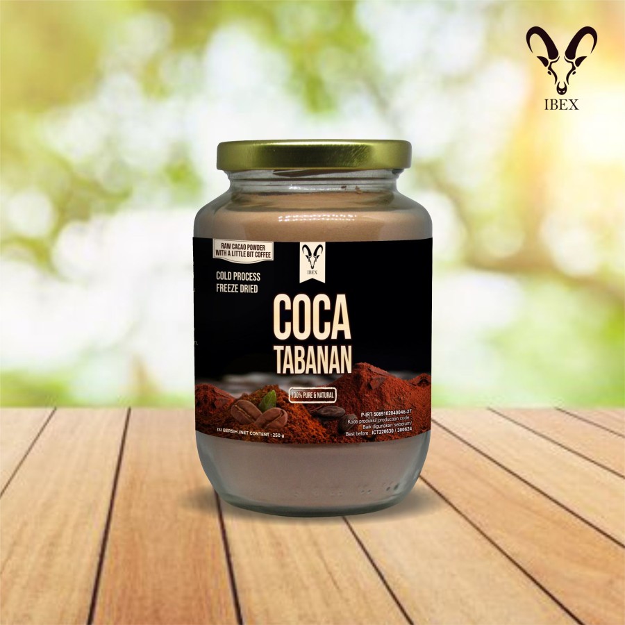 Coca Tabanan / Raw Cacao Powder with Coffee / Coklat Kopi 250gr - Image 4