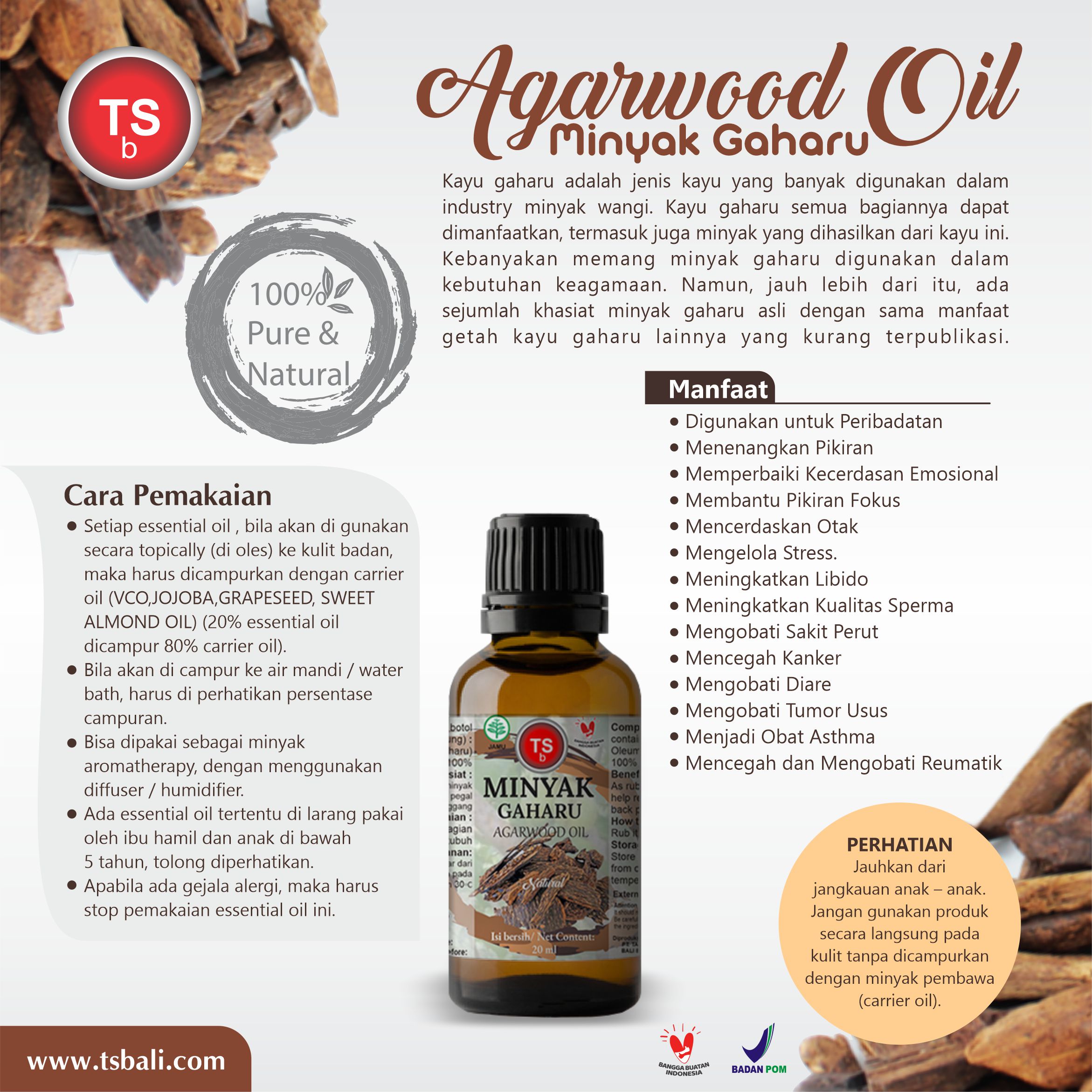 minyak Gaharu Essential - Agarwood Oil - Image 2