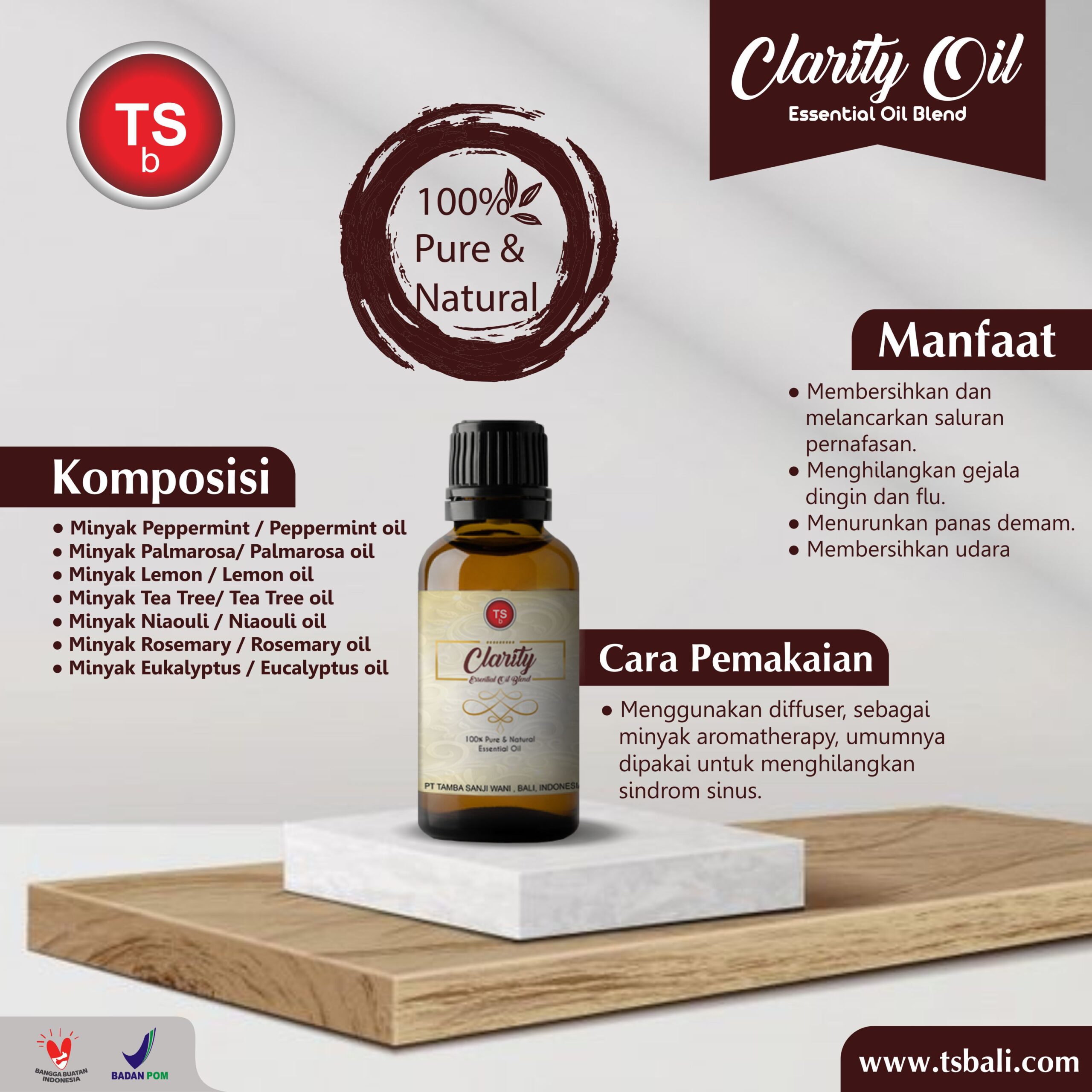 Clarity Essential Oil Blend for SINUS - Image 2