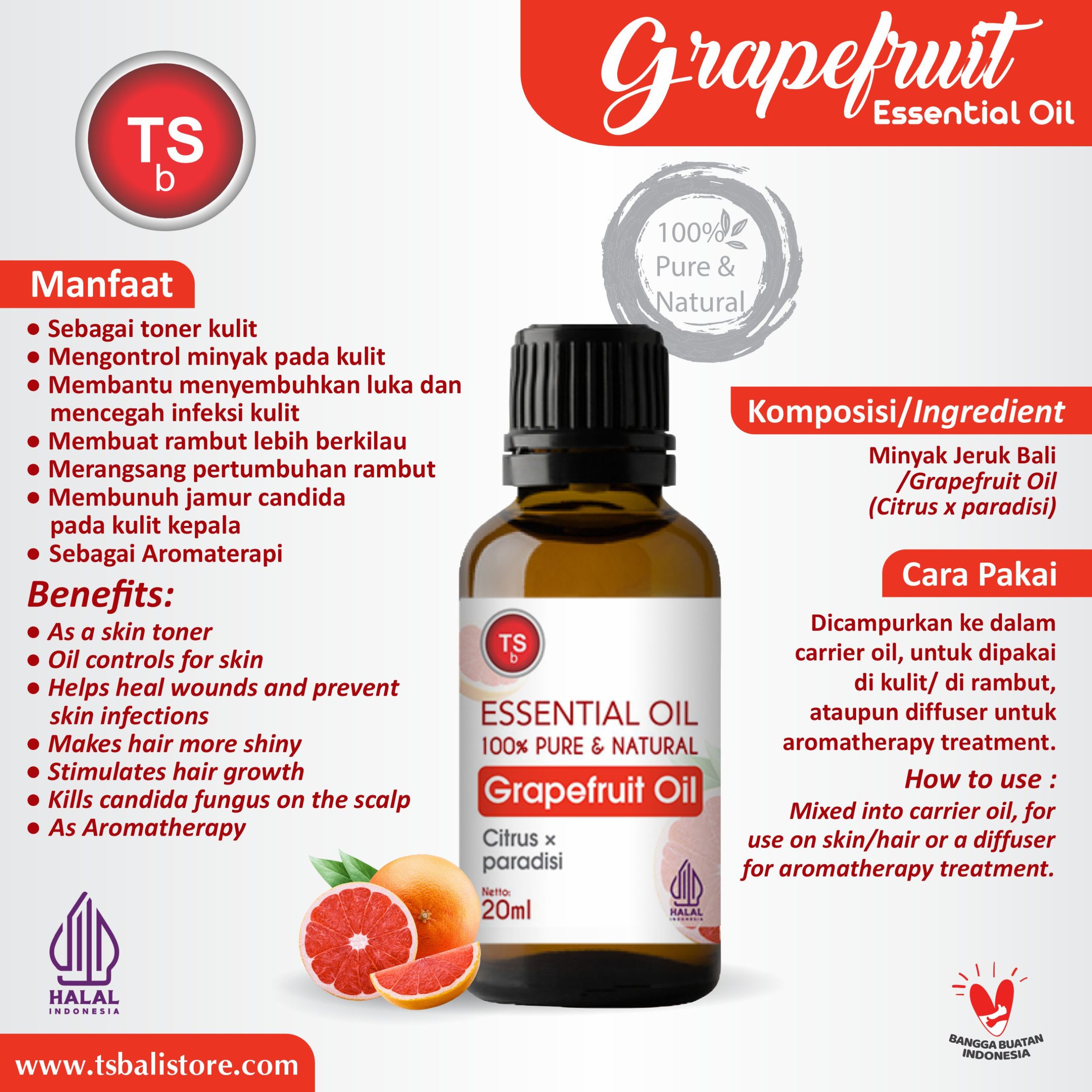 Minyak Jeruk Bali - Grapefruit Oil - Image 2