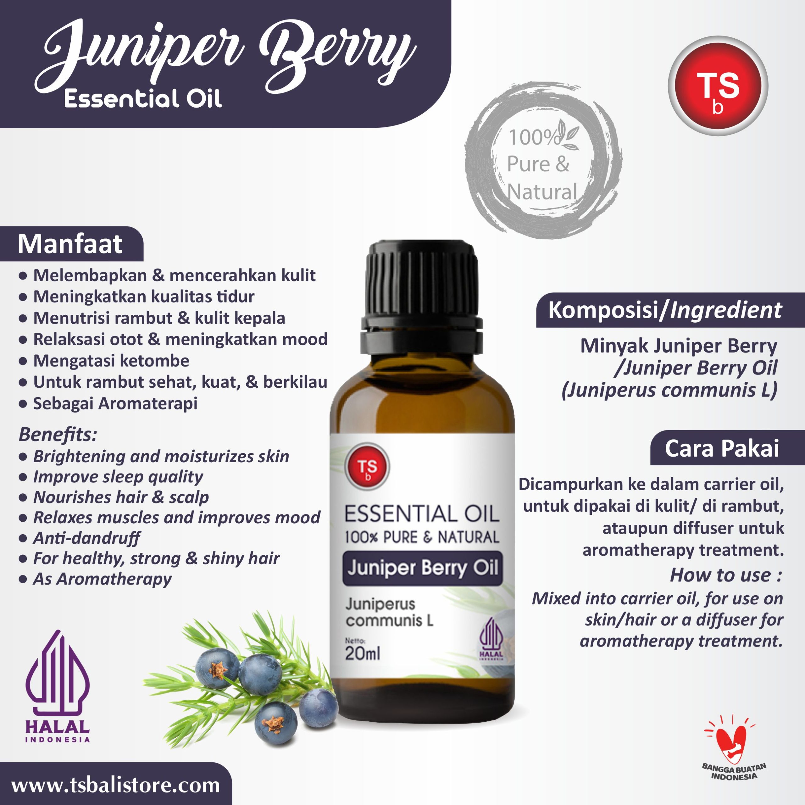 Juniper Berry Oil - Minyak Juniper Berry - Image 2
