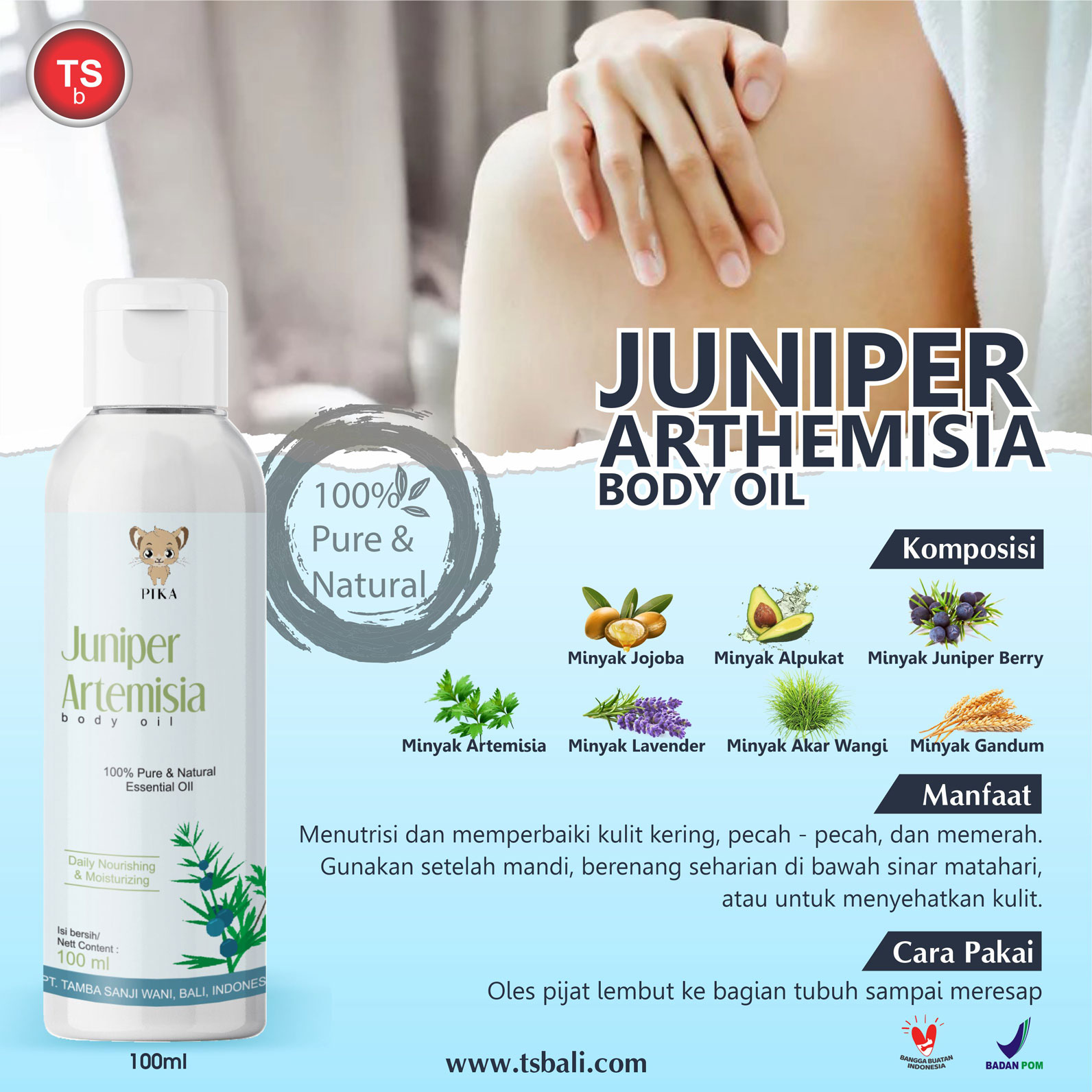 Juniper Artemisia Body Oil - Image 2