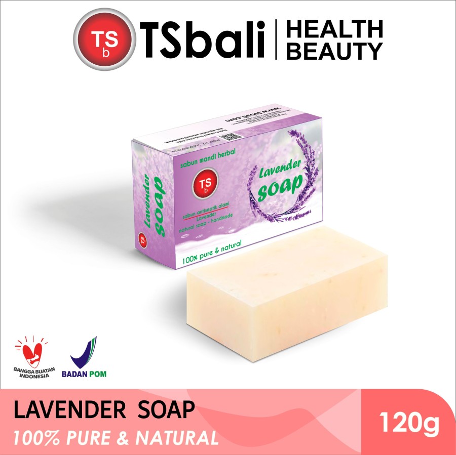 Lavender Oil Natural Bar Soap - Image 3