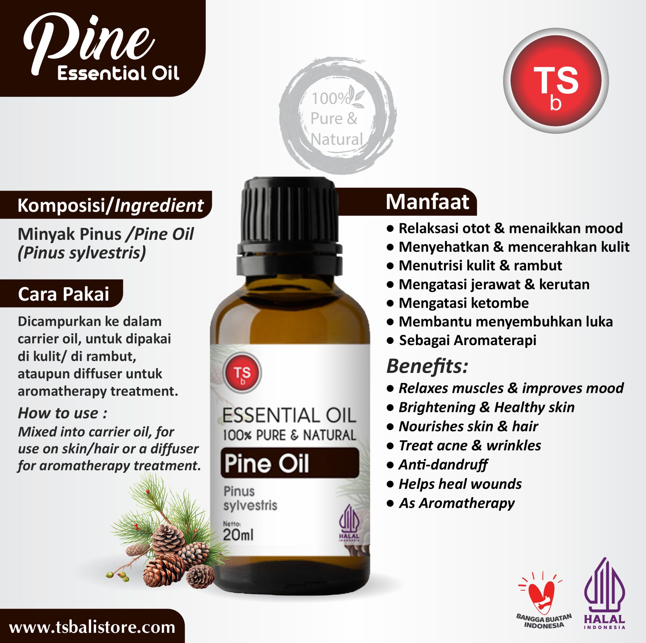 Minyak Pinus - Pine Oil Essential Oil - Image 2