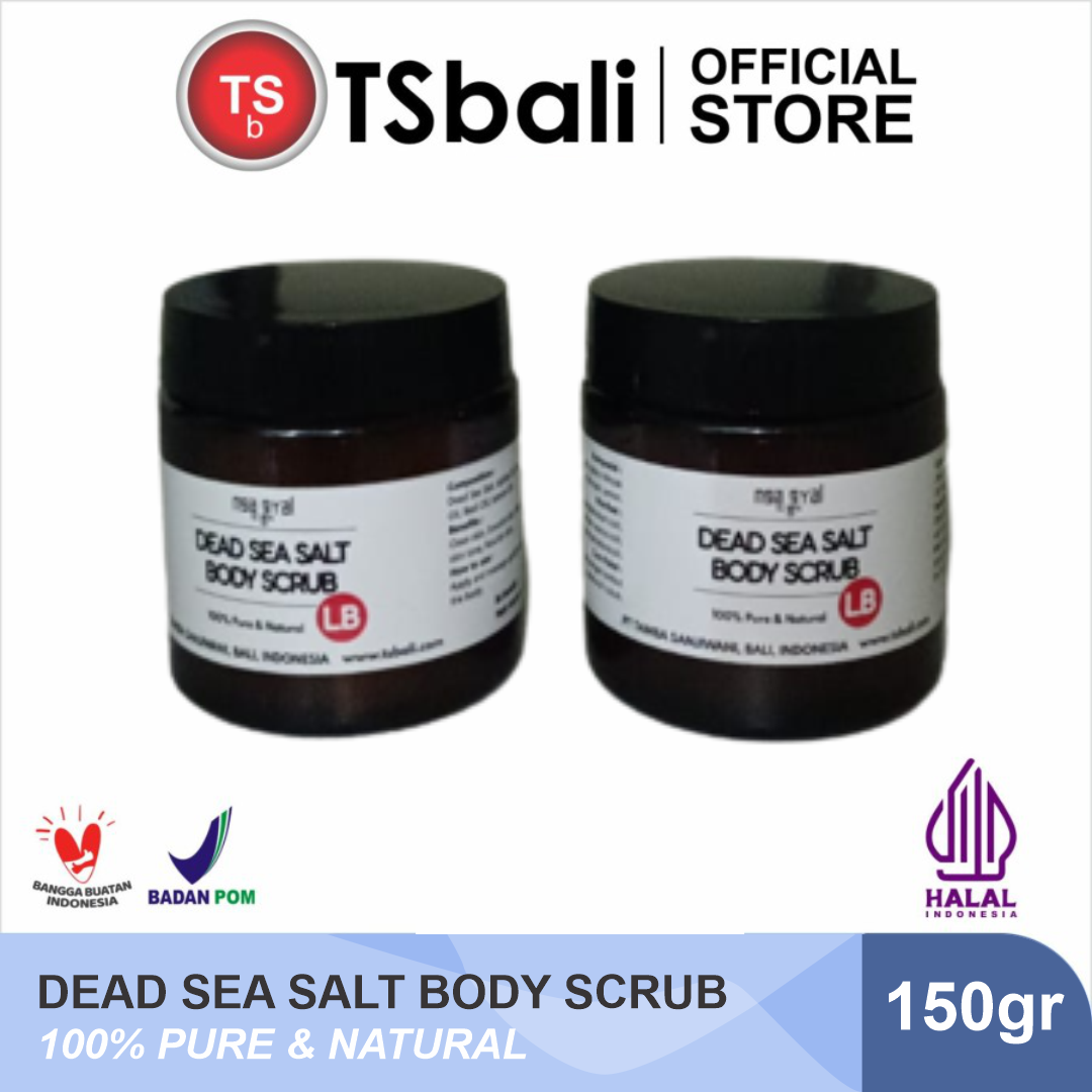 Natural & Organic Dead Sea Salt Body Scrub