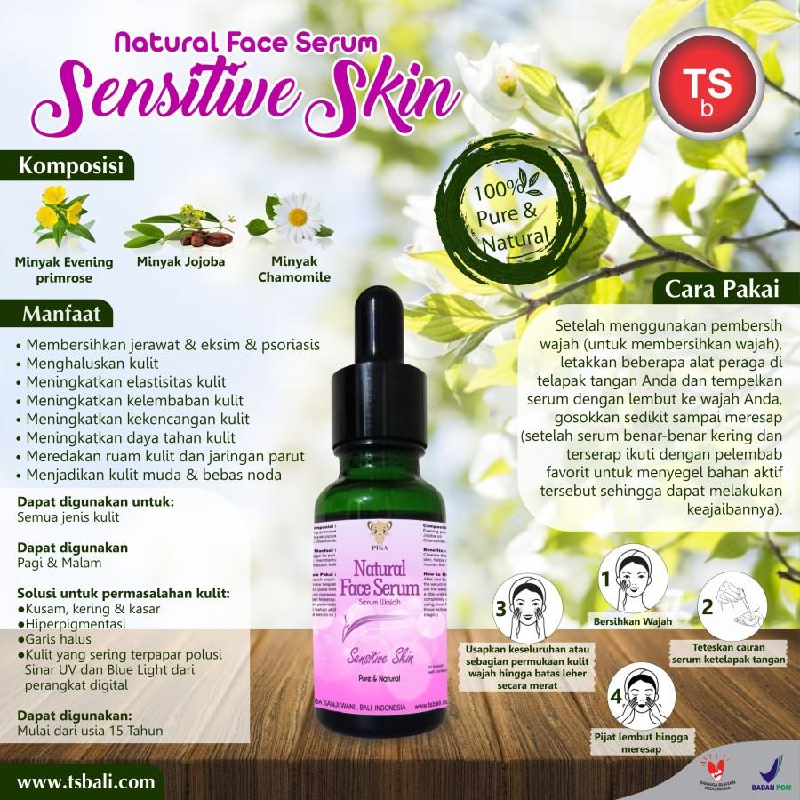 Serum Wajah Face Serum Sensitive Skin - Image 2