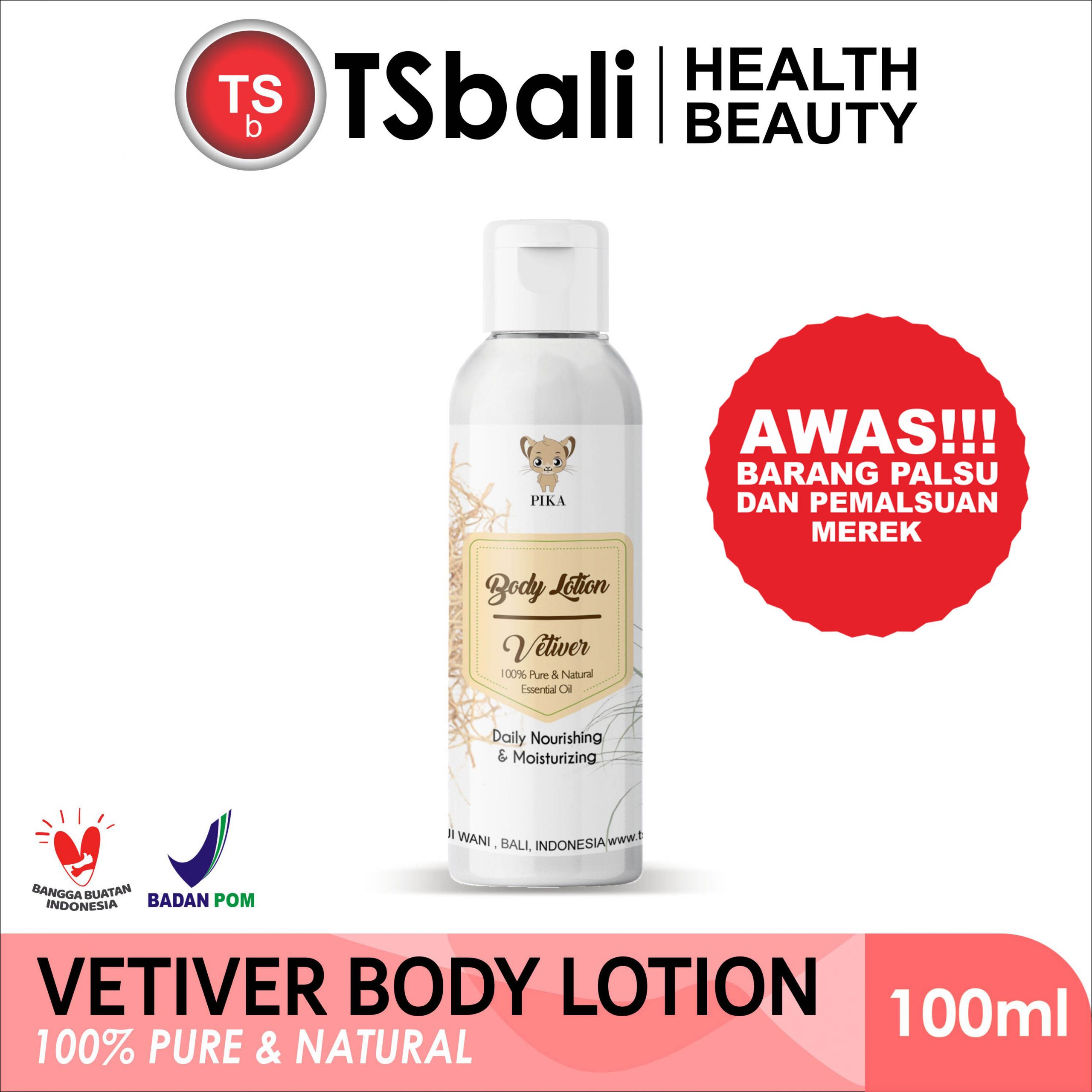 Vetiver Body Lotion Oil