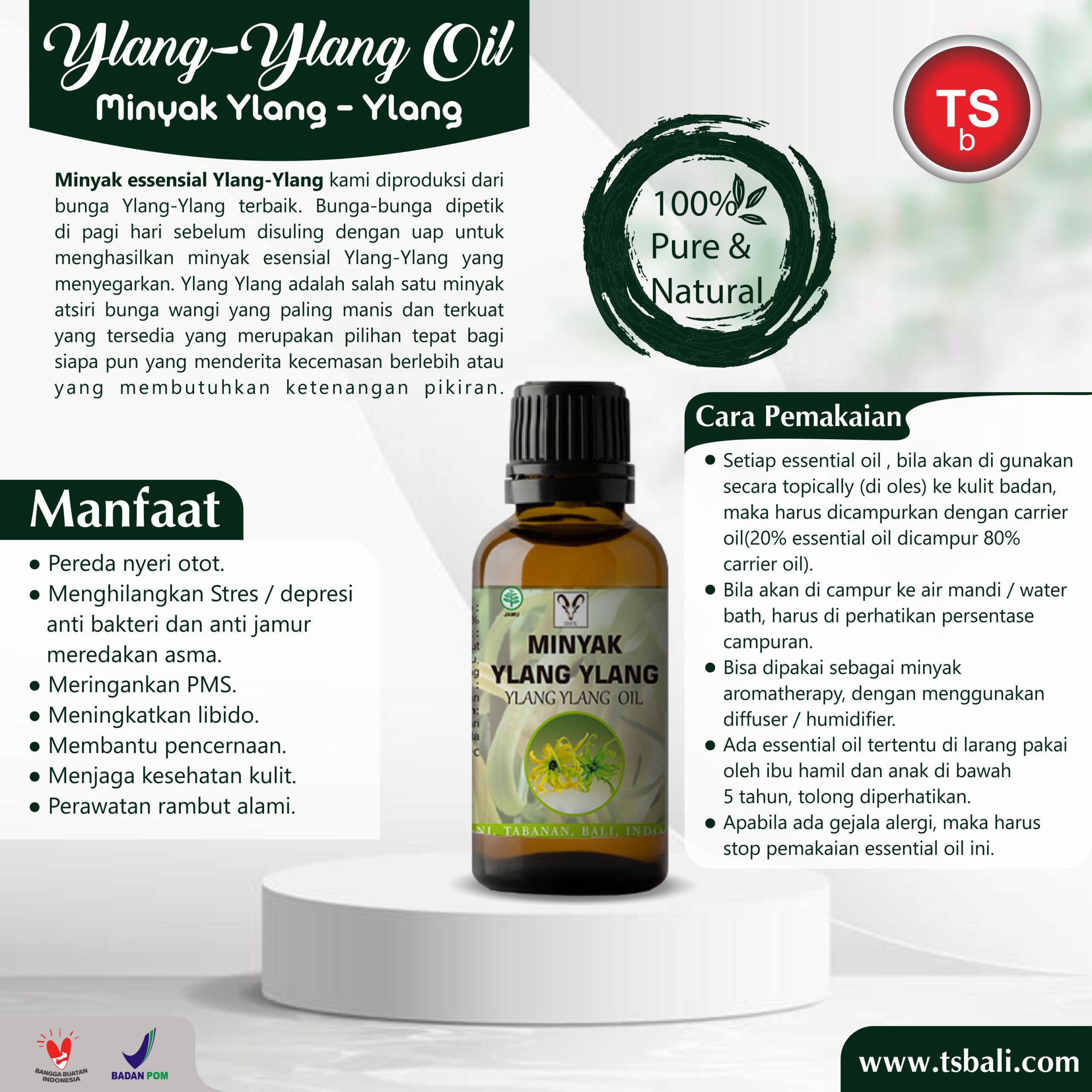 Ylang Ylang Essential Oil / Minyak Ylang Ylang - Image 2