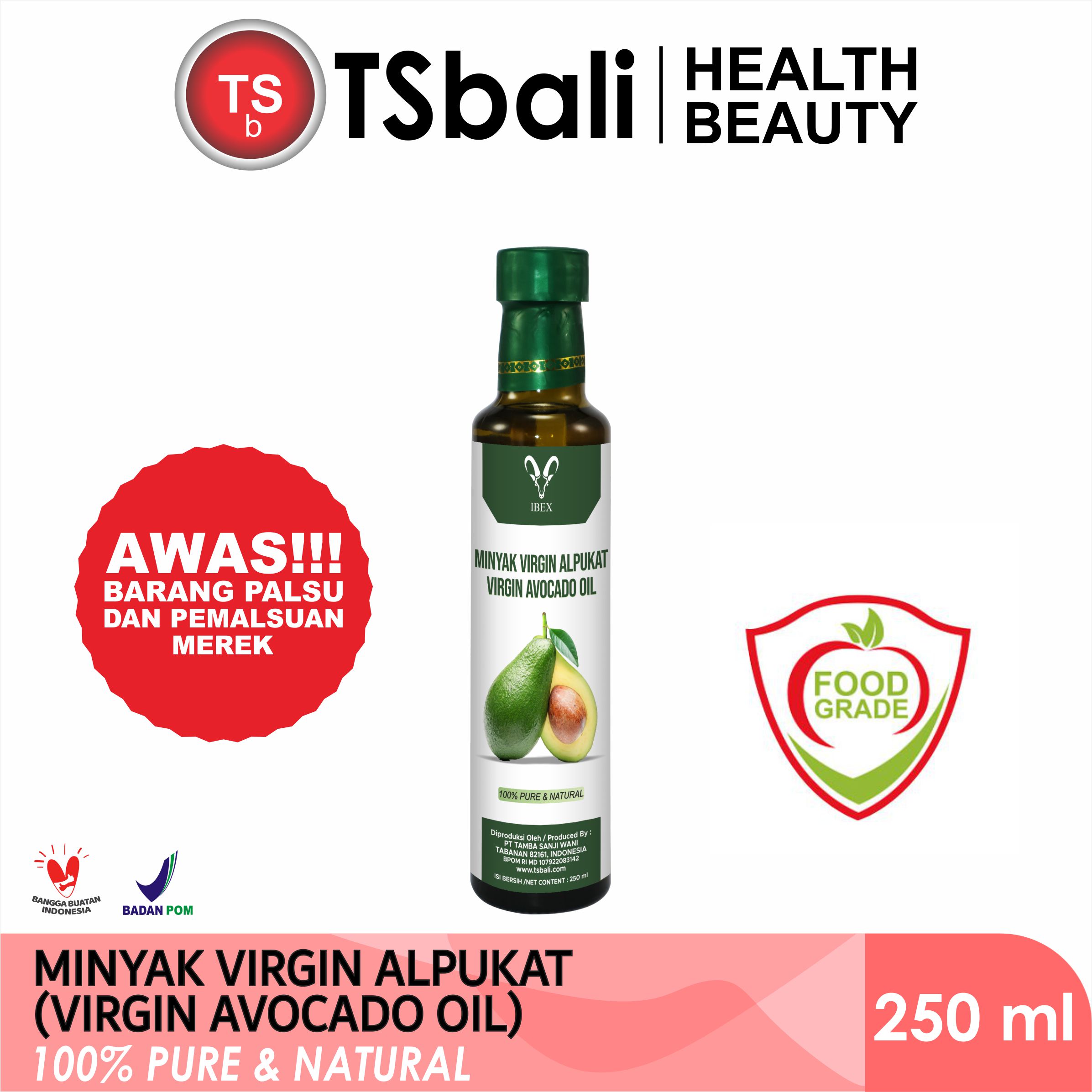 Virgin Avocado Oil Minyak Alpukat Cold Pressed Unrefined