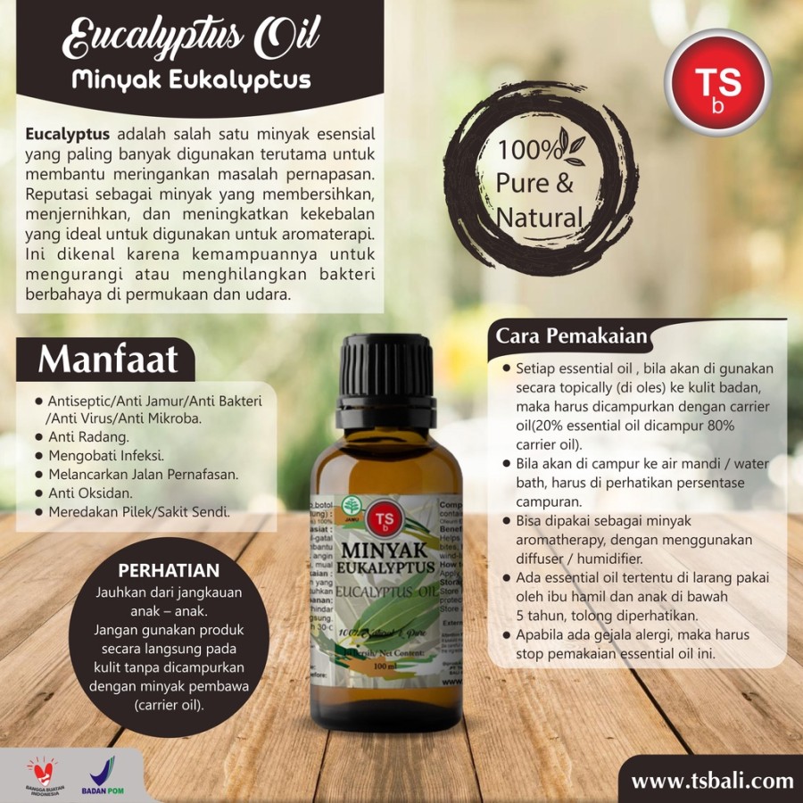 Eucalyptus Essential Oil Minyak Eukaliptus - Image 2