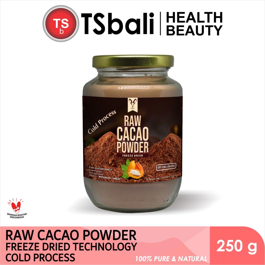 IBEX Raw Cacao Powder / Freeze Dried Cacao / Cold Process 250gr - Image 2