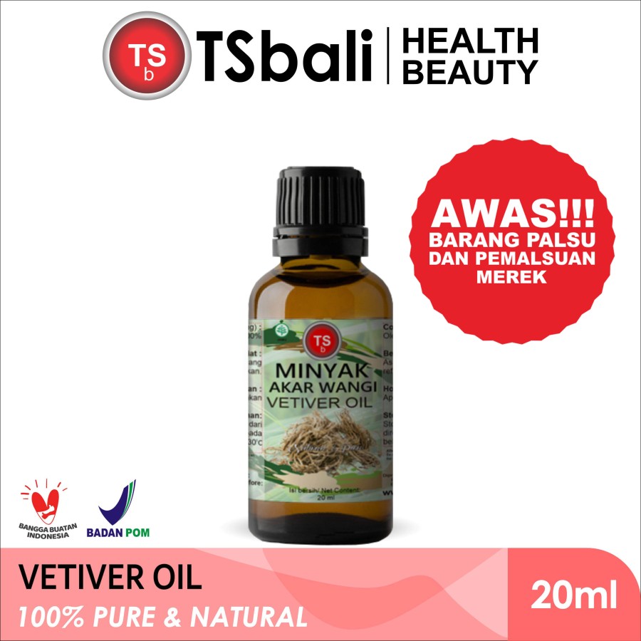 Vetiver Oil/Minyak Akar Wangi