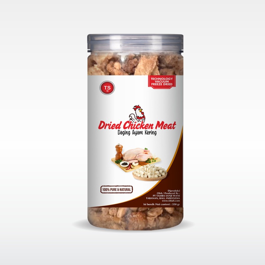 TSb - Dried Chicken Meat / Daging Ayam Kering Freeze Dried 350gr - Image 3