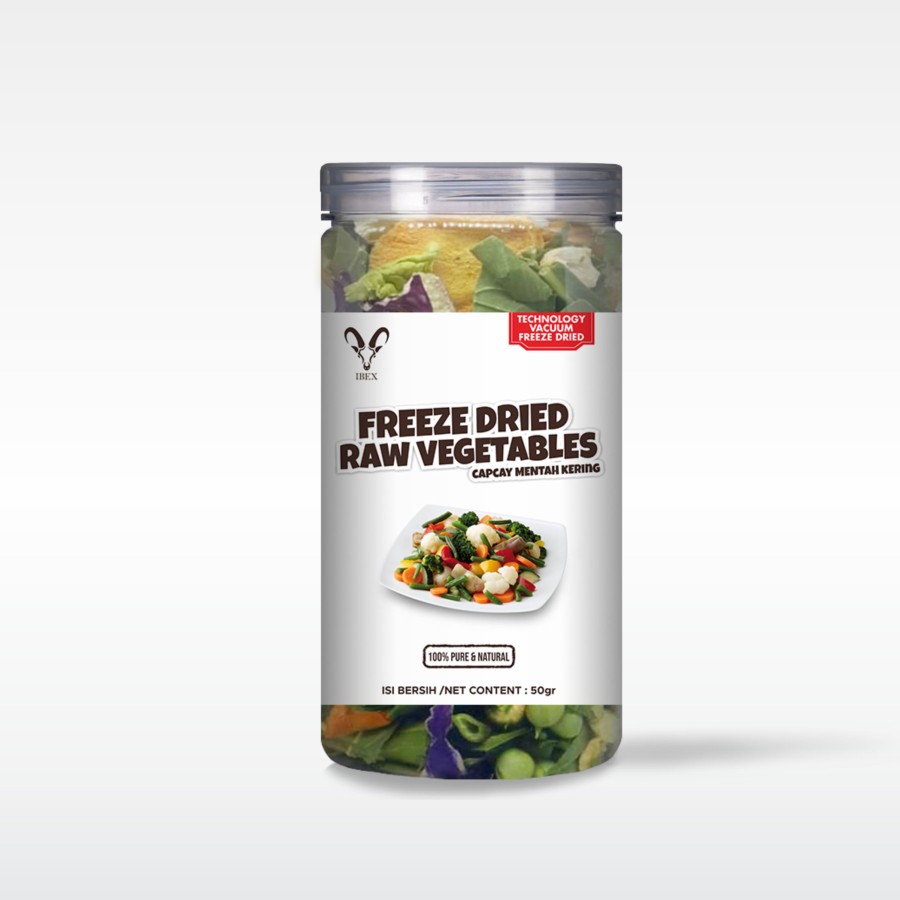 Freeze Dried Raw Vegetables/Capcay Mentah Kering/Sayur Kering 50gr - Image 3