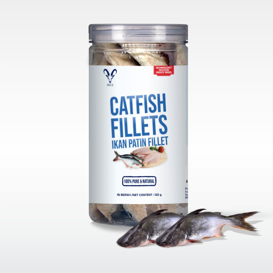 IBEX - Catfish Fillets ( Ikan Patin Fillet Kering Mentah ) 120gr - Image 2