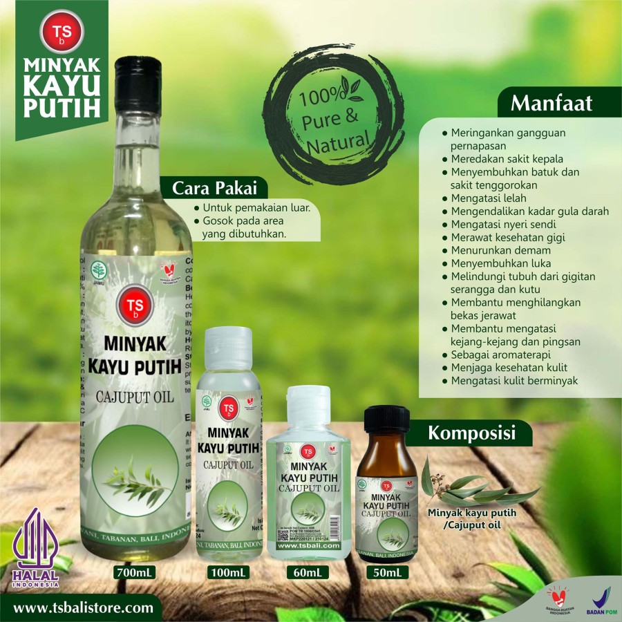 TSb Minyak Kayu Putih / Cajuput Oil 700ml - Image 2