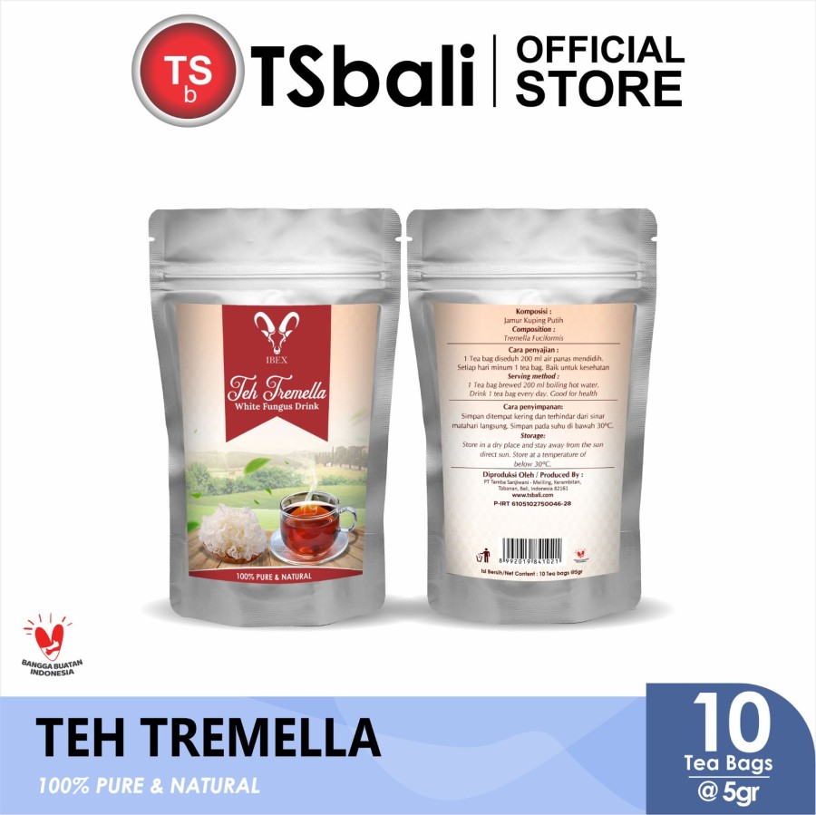 IBEX Teh Tremella | White Fungus Drink | Pemutih Kulit |Pencerah Kulit
