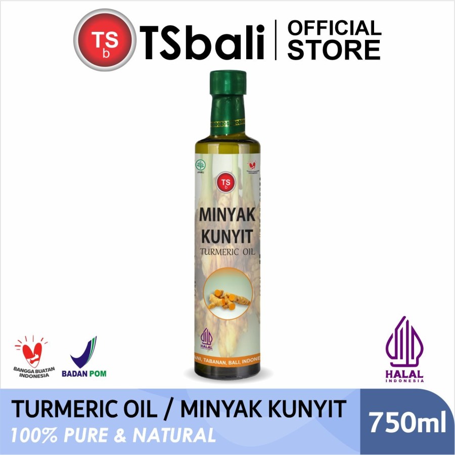 Minyak Kunyit | Turmeric Oil 750 ML | 100% Pure & Natural