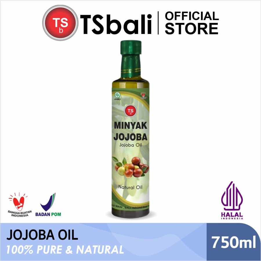 TSb Jojoba Oil/Minyak Jojoba Organic Cosmetic Grade Pure&Natural 750ml