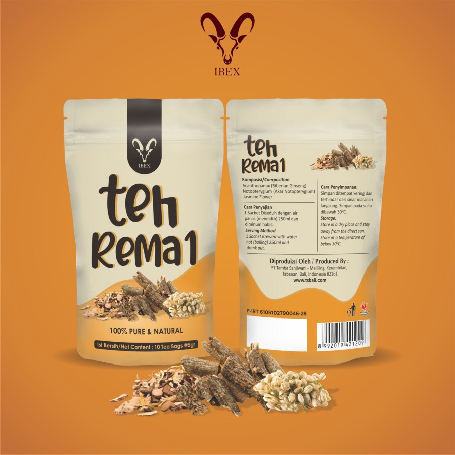 IBEX Teh Rema1 - Teh 100% Alami & Natural isi 10 tea bags @5gr - Image 4