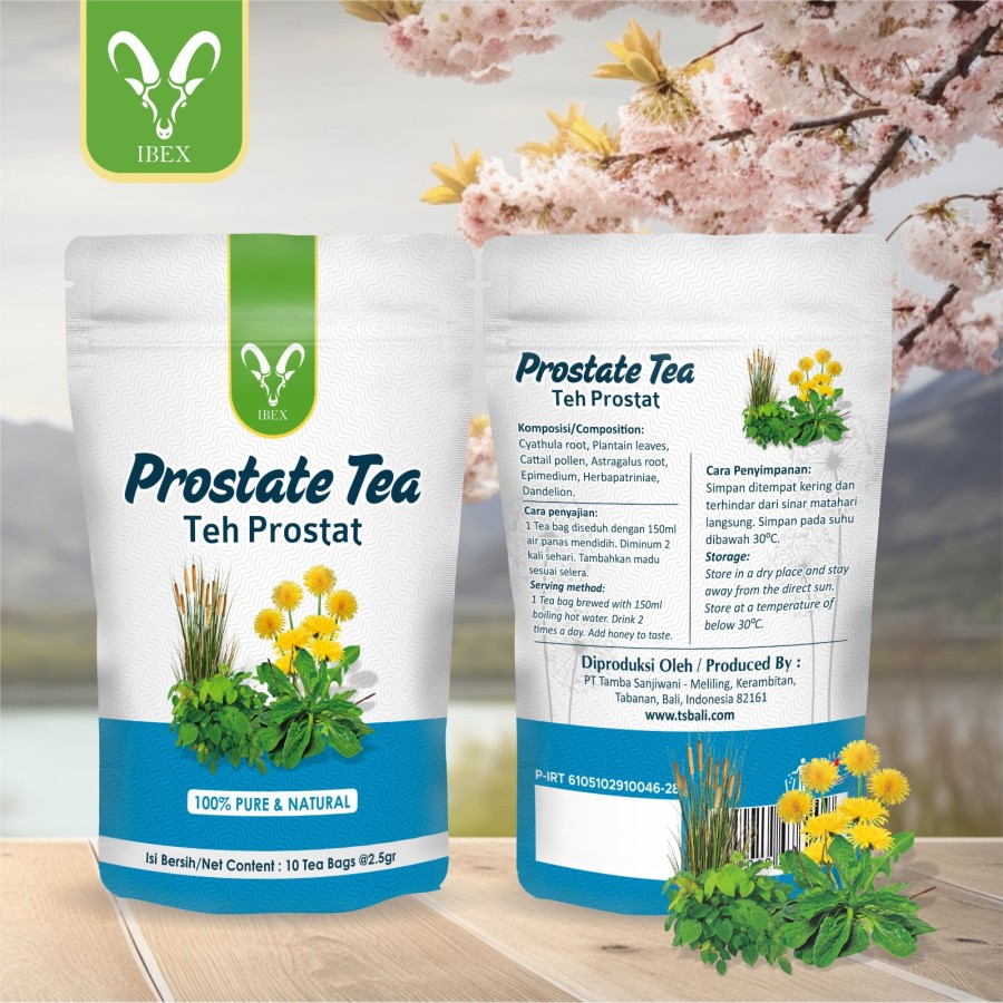 IBEX Prostate Tea - Teh Prostat - Teh Herbal - 10 tea bags @2.5gr - Image 4