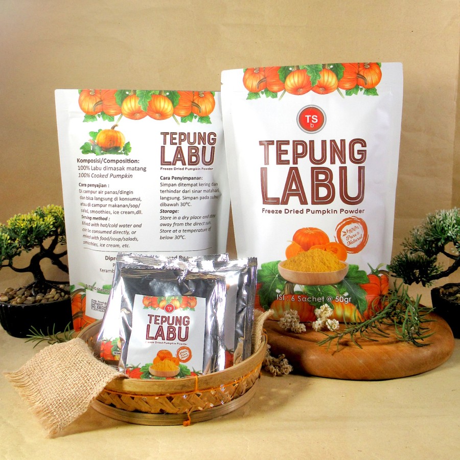 TSb Freeze Dried Pumpkin Powder Pure/Bubuk Labu 100% Asli 6s @50gr - Image 5