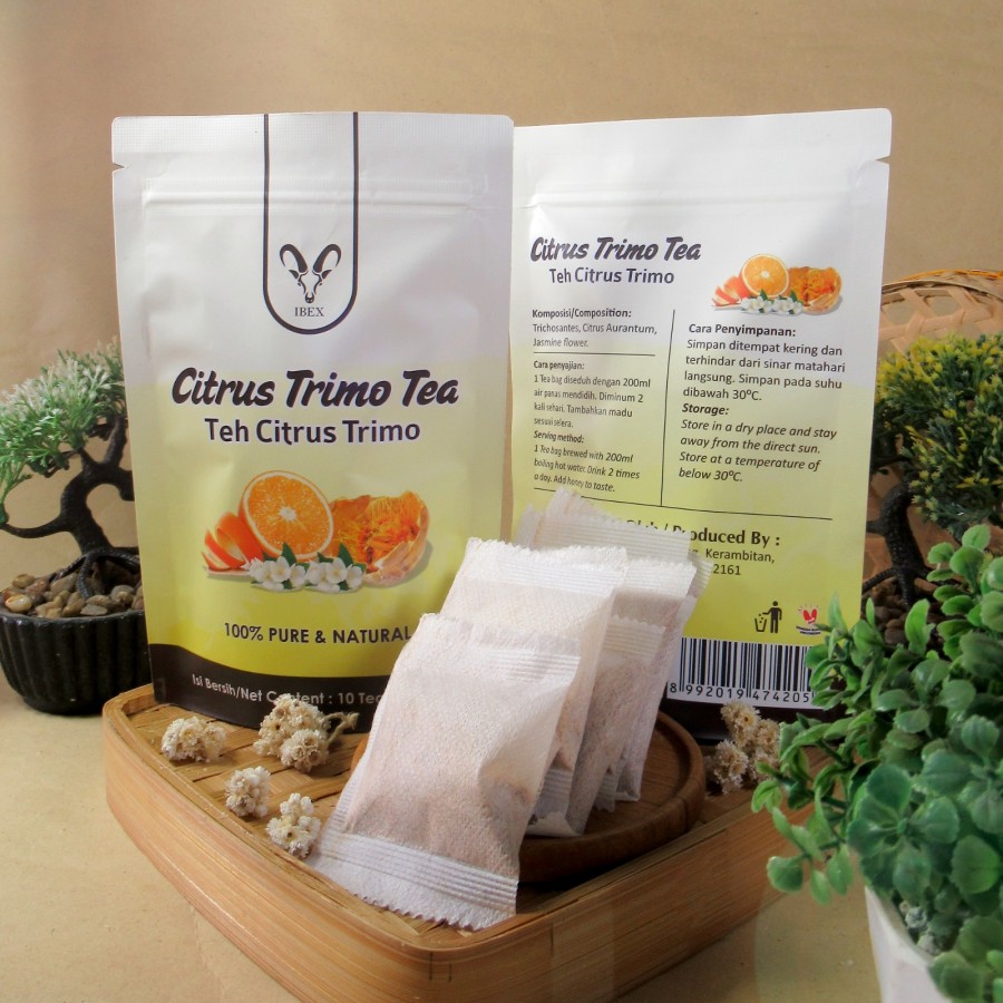 IBEX Citrus Trimo Tea - Teh Herbal 100% Pure&Natural - 10 teabags @5gr - Image 5