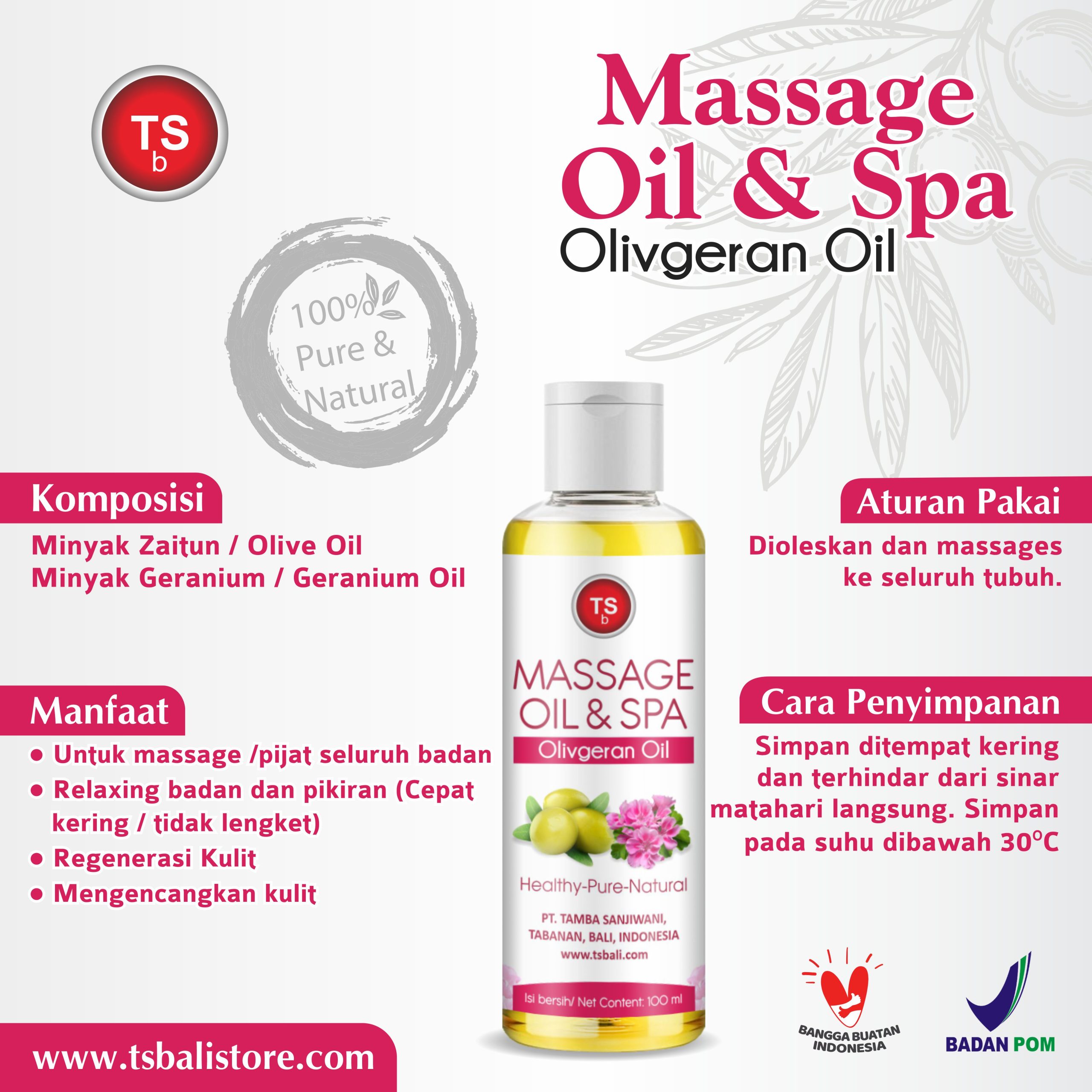 MASSAGE OIL & SPA - OLIVGERAN OIL - Image 2