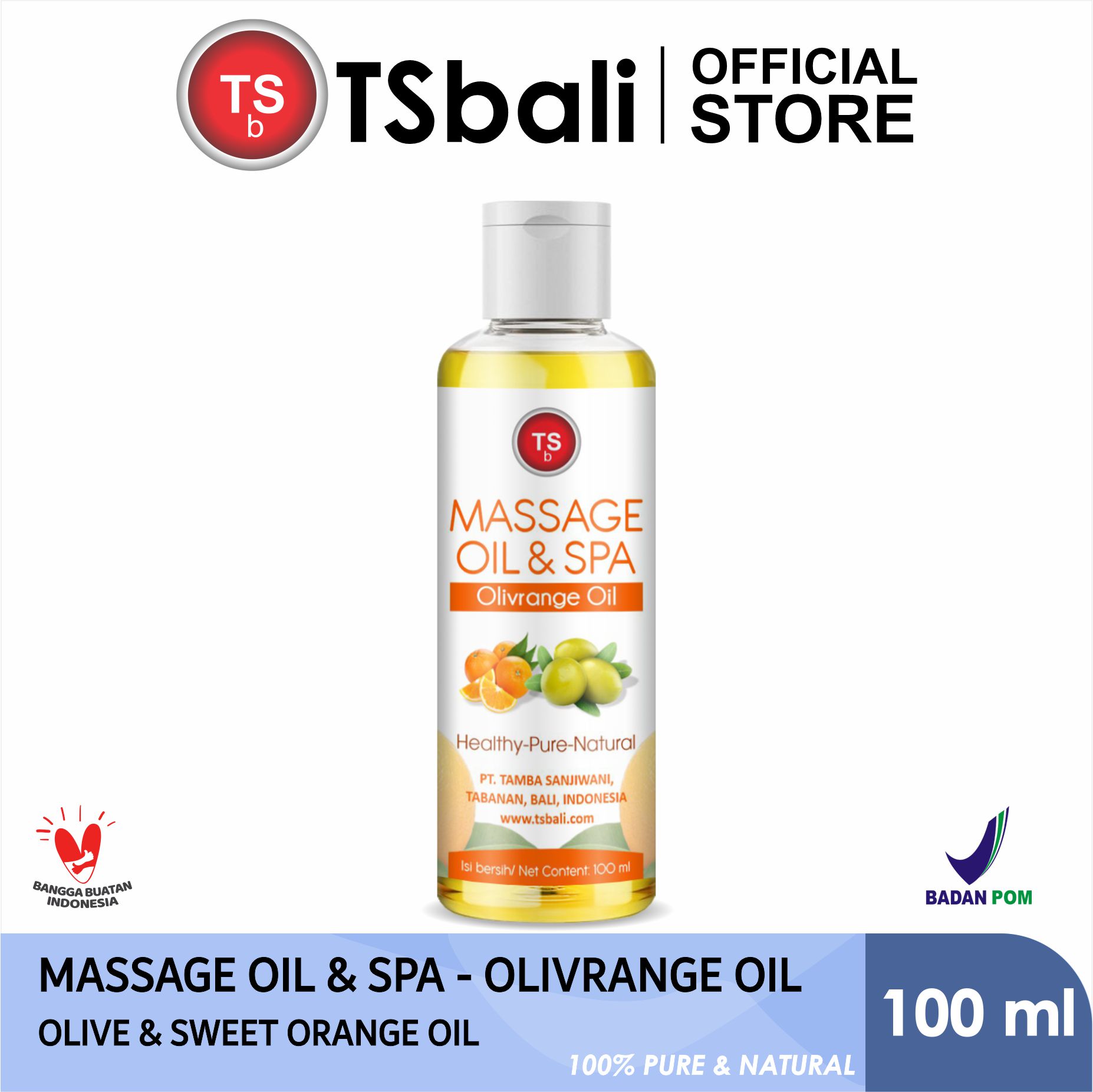 MASSAGE OIL & SPA – OLIVORANGE OIL