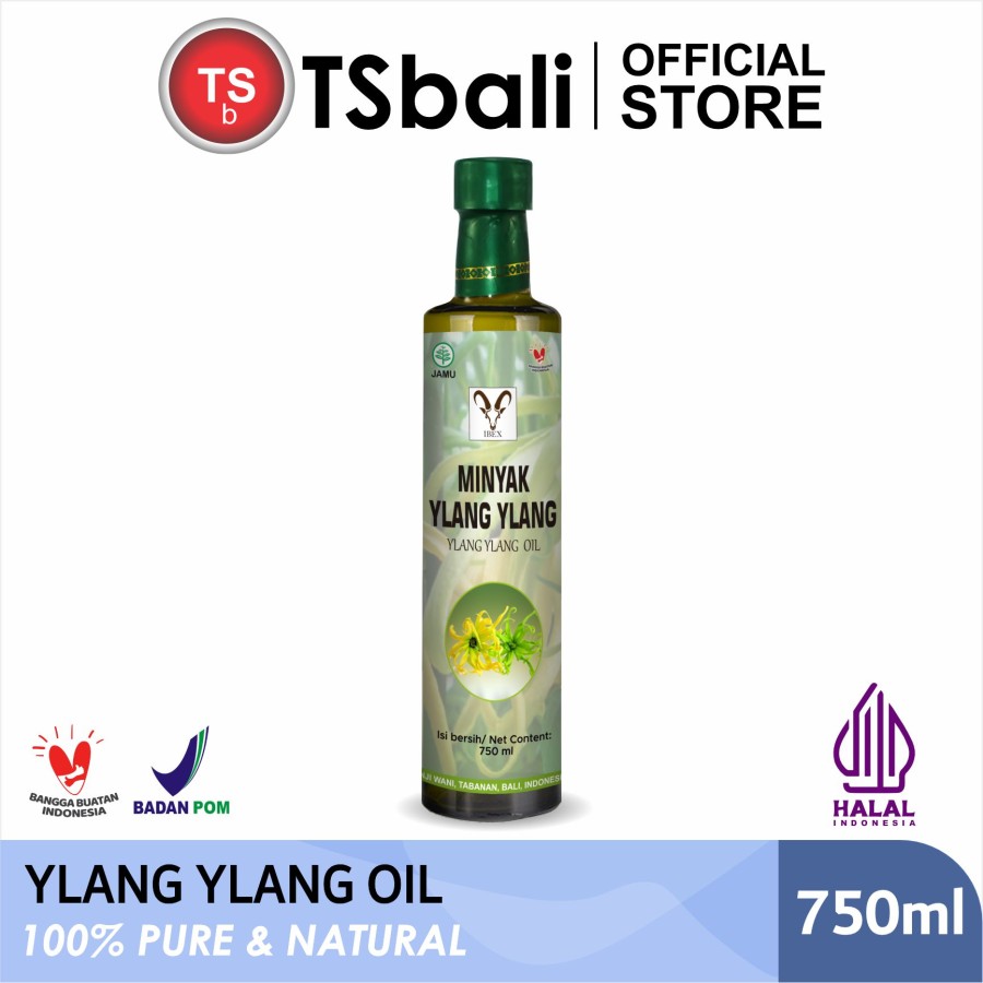 TSb Ylang Ylang Essential Oil Diffuser Humidifier | Minyak Esensial | Air Purifier Aromatherapy Oil EO 750ml